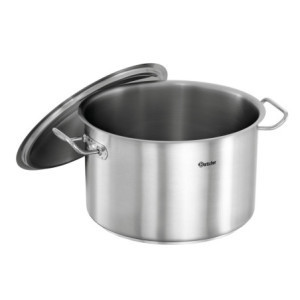 Professional Bartscher 16L stainless steel stockpot