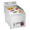 Plancha GPL 320E-G Bartscher: Smooth chrome plate and power 3000W