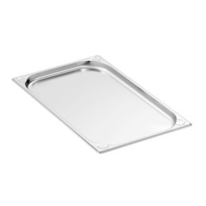 GN 1/1 P20 Nickel-Chrome Steel Tray - Bartscher Basic Line