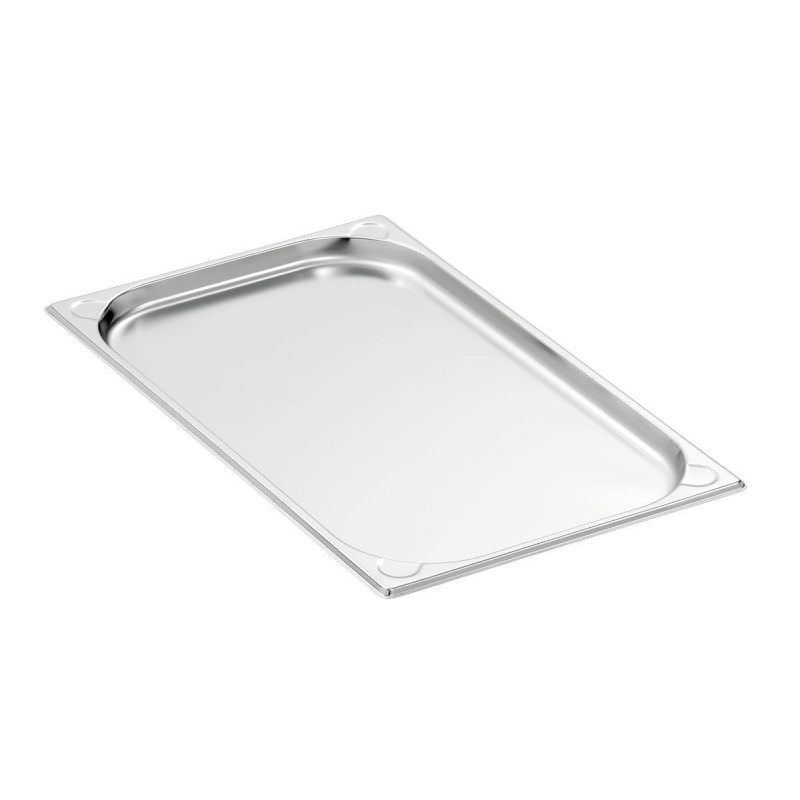 GN 1/1 P20 Nickel-Chrome Steel Tray - Bartscher Basic Line