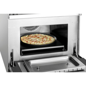 Perforovaný hliníkový pizza plech Snackjet Bartscher Ø 260 mm