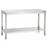 Table travail inox professionnelle Bartscher 307126 - L1200