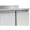 Positive Refrigerated Table GN 1/1 With Backsplash - 2 Doors - Dynasteel