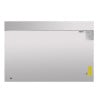 Pozitívny chladiaci stôl GN 1/1 s chrbtovou doskou - 3 dvere - Dynasteel