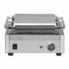 Large Simple Bistro Contact Grill Grooved/Grooved - Buffalo