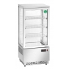 Mini Vitrine Réfrigérée Professionnelle Bartscher - 78 L Inox