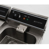 Professional deep fryer Dynasteel - 2 x 10 L | Capacity 20 L | Stainless steel | Power 2 x 3000 W