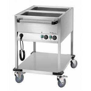 Chariot à Bain-Marie - 2 GN 1/1