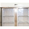 Pozitívna chladnička 1400 L Inox GN 2/1 – 2 dvere