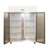 Pozitívna chladnička 1400 L Inox GN 2/1 – 2 dvere