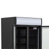 Vitrine na nápoje 736 L 2 presklené dvere 2-8 °C R290