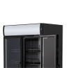 Vitrine na nápoje 736 L 2 presklené dvere 2-8 °C R290