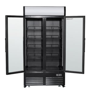 Vitrine à Boissons Réfrigérée - 2 Portes -  736 L avec Canopy - Dynasteel