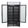 Vitrine na nápoje 736 L 2 presklené dvere 2-8 °C R290
