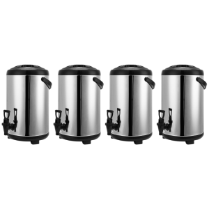 Lot 4 Isothermal Dispensers 7.5 L Stainless Steel AISI 304