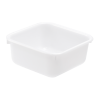 Square Bowl 4.5L White