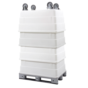 Paleta Plná Sivá - 1200 X 800 X 165 mm - Gilac