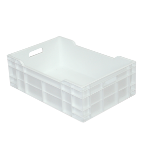 Caisse 600 X 400 Pleine 40L Blanc