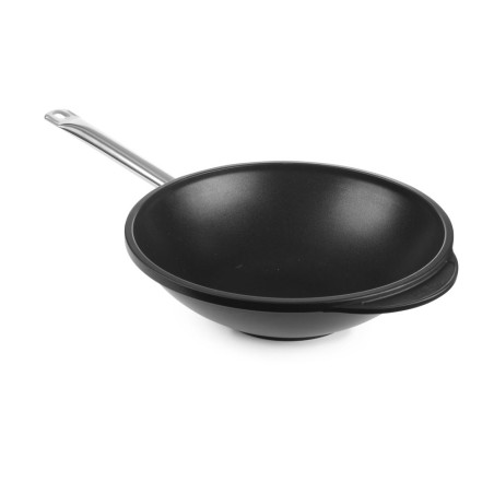 Wok z hliníkovej liatiny - priemer 32 cm