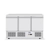 Countertop refrigerator with three doors Kitchen Line 380 L - Brand HENDI - Fourniresto