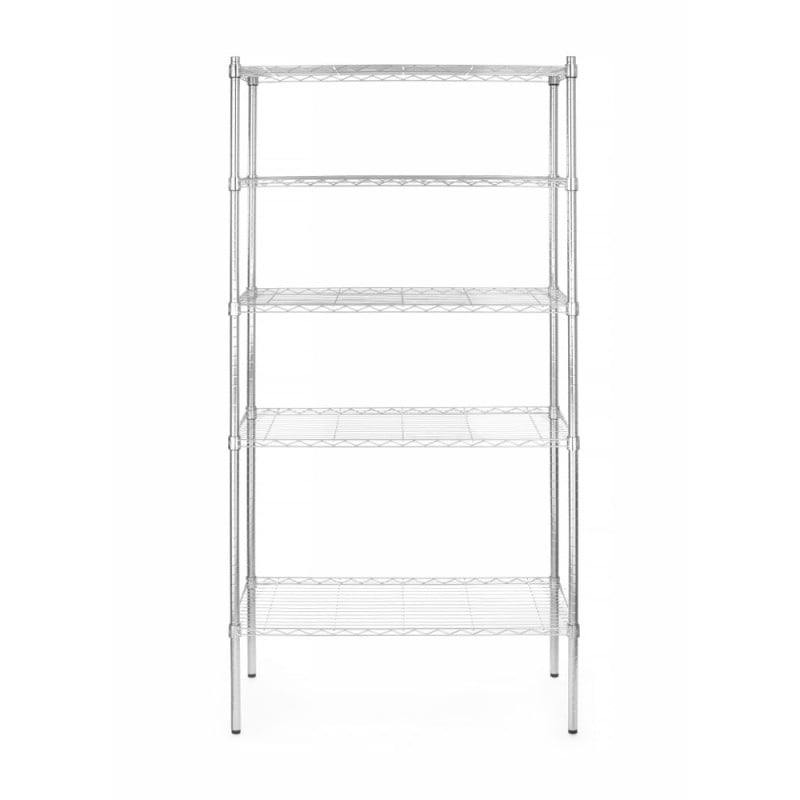 Shelving unit with 5 shelves