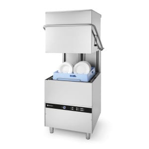 Umývačka riadu s kapotou K1500 - s dávkovačom umývacieho prostriedku - HENDI