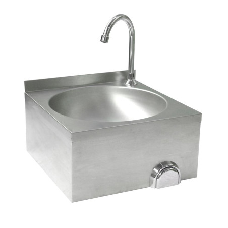 Hand wash basin with knee control - Brand HENDI - Fourniresto