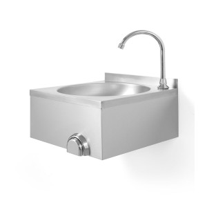 Hand wash basin with knee control - Brand HENDI - Fourniresto