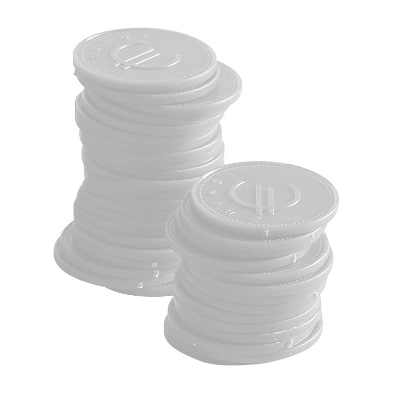 White Chips - Set of 100