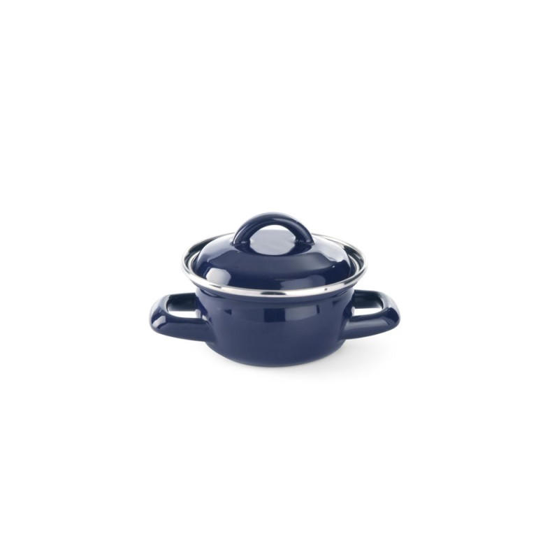 Blue Pot with Lid - 0.5 L