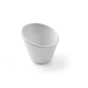 Inclined Bowl in Melamine - 110 x 110 mm