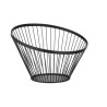 Black Oblique Fruit Basket - 300 mm Diameter