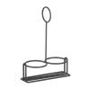 Black condiment rack - Brand HENDI - Fourniresto