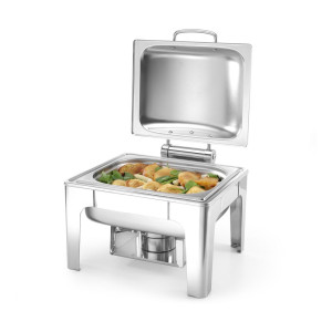 Chafing dish GN 1/2 s povrchom v saténovom prevedení - Značka HENDI - Fourniresto