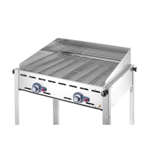 Grill for Professional Green Fire Gas Barbecue - Brand HENDI