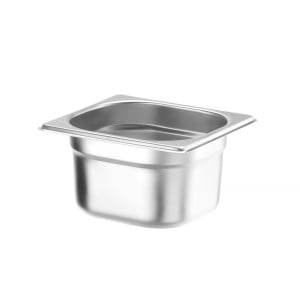Bac Gastro GN 1/6 Inox - Hĺbka 100 mm - 1,6 L - FourniResto