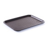 Rectangular Fast Food Tray - Medium 415 x 305 mm - Brown