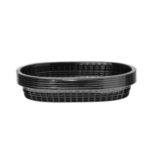 Fast-Food Service Basket - Black - Set of 6 - Hendi