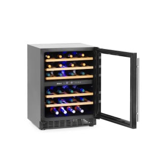 Wine cellar - 2 Zones - 46 Bottles - 133 L - Hendi