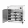 Chauffe Assiettes - 108 Assiettes en Inox HENDI : Maintien et Réchauffement optimal