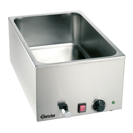 Bain-Marie GN 1/1 with Drain Tap - Ref BR200240