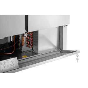 Saladette - 2 x 1/1 GN + 3 x 1/6 GN - 2 Doors