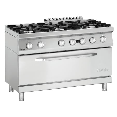 6-Burner Stove with Large Gas Oven Series 700