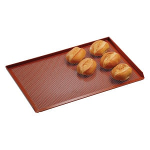 Plaque de Cuisson 600x400 - Perforée avec Silicone