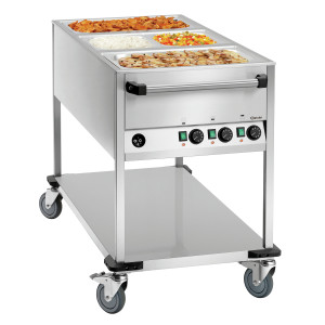 Bain-Marie Trolley - 3 GN 1/1