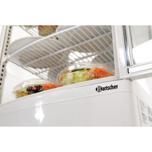 Mini Professional Refrigerated Display Case Bartscher - 86 L