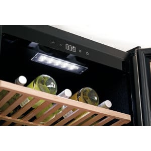 Professional dual-zone wine cellar Bartscher 126 bottles