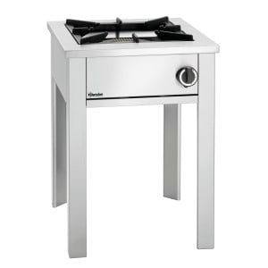 Profesionálny plynový varič na nohách - 1 horák - 280 mm Bartscher 1050603