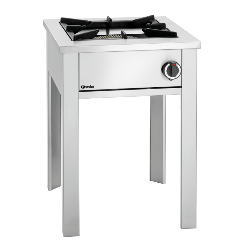 Professional Gas Stove on Legs - 1 Burner - 280 mm Bartscher 1050603 Professional Gas Stove on Legs - 1 Burner - 280 mm Bartscher 1050603