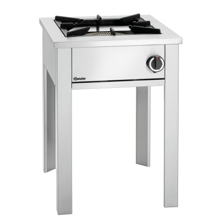 Profesionálny plynový varič na nohách - 1 horák - 280 mm Bartscher 1050603